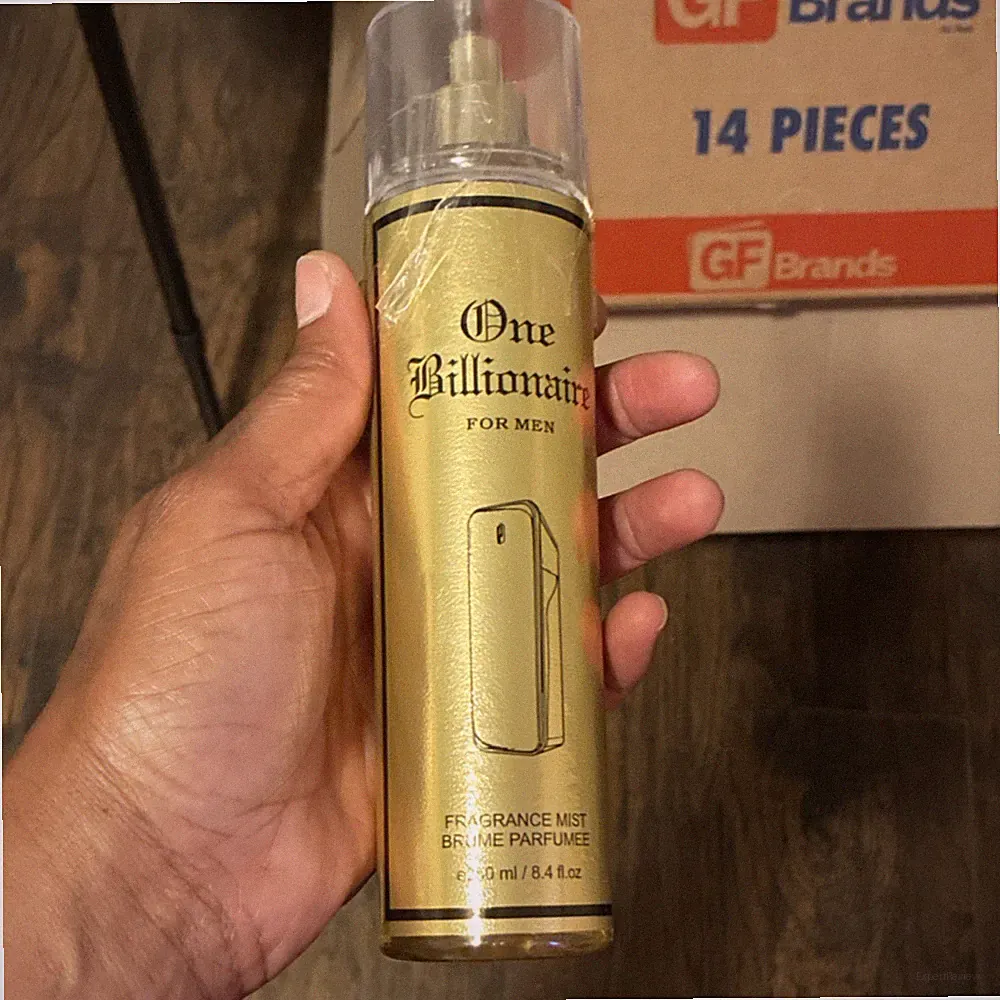 GF Brands One Billionaire Fragrance Mist Spray for Men 250ml / 8.4 fl oz