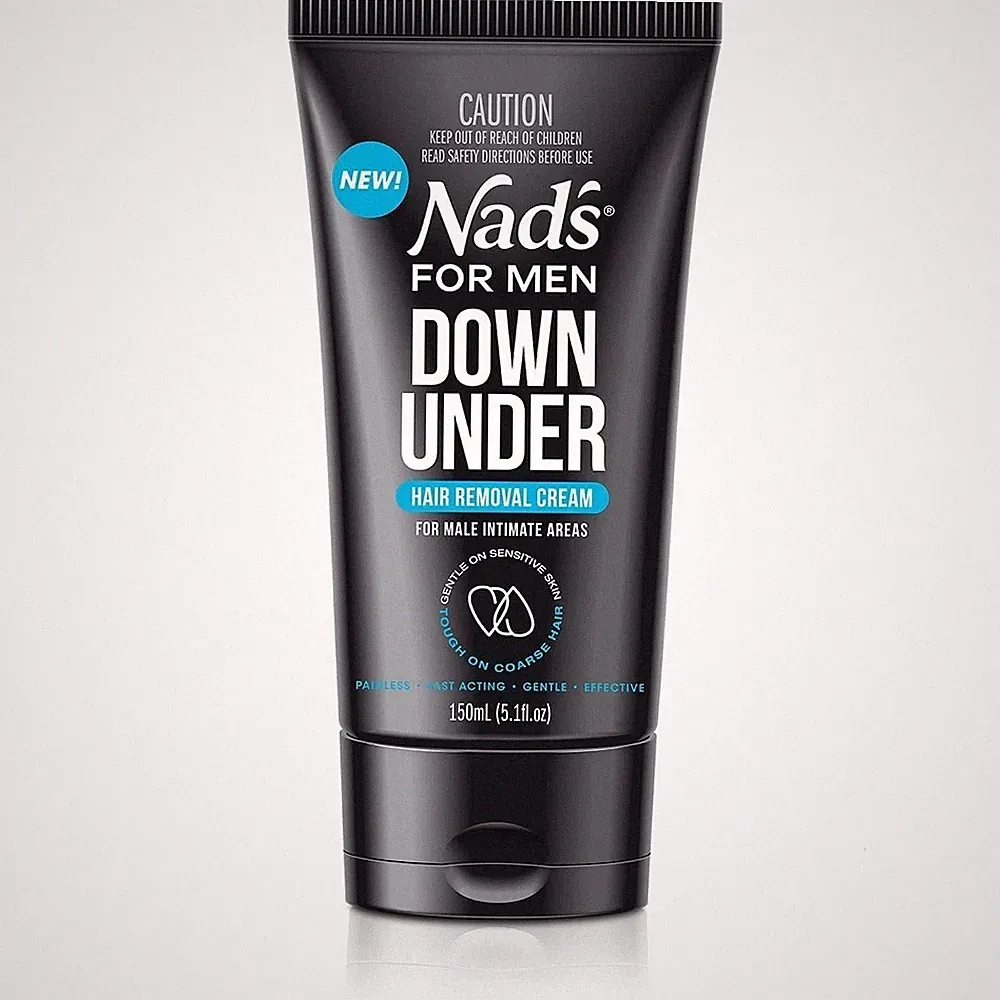 Nad's For Men Down Under Hair Removal Cream For Men Easy & Painless FREE SHIP